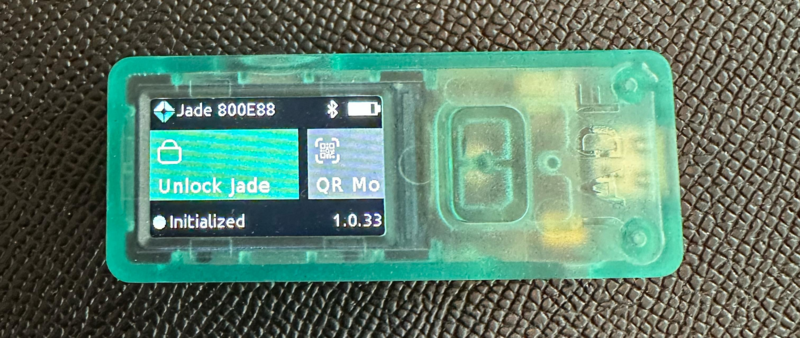 Jade Unlock Initialized