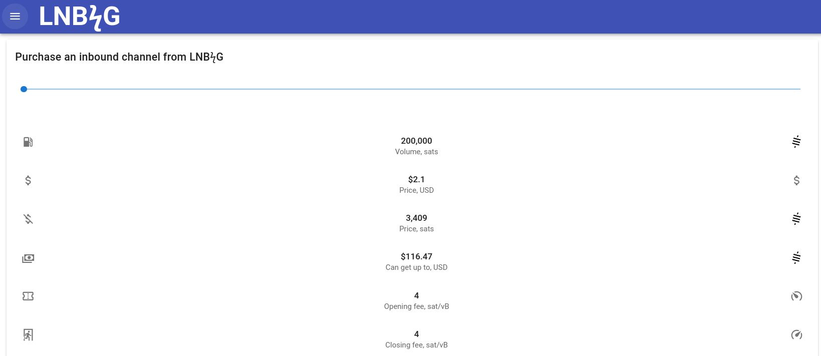 LNBig Inbound Channel